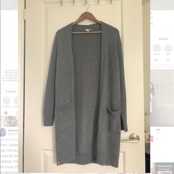 Tentree wool blend cardigan - Picture 2 of 3